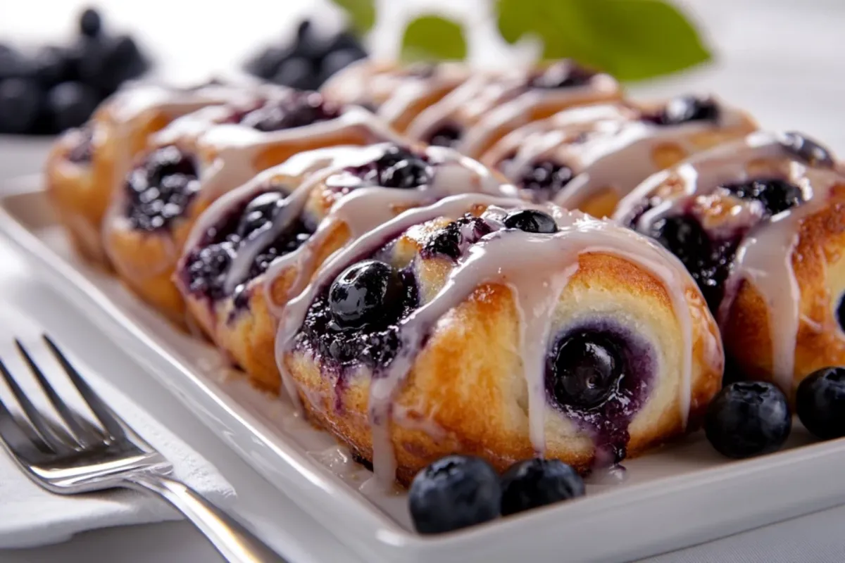 Blueberry Cheesecake Rolls